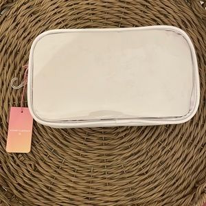Stoney Clover Lane x Target Gingham Small Pouch White/Rainbow